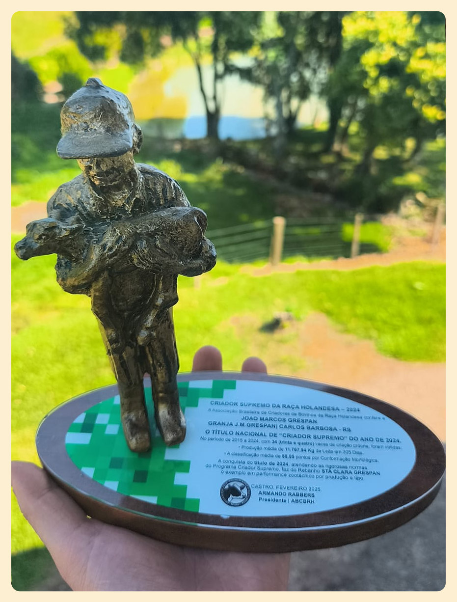 Criador Supremo da Raça Holandesa 2024
